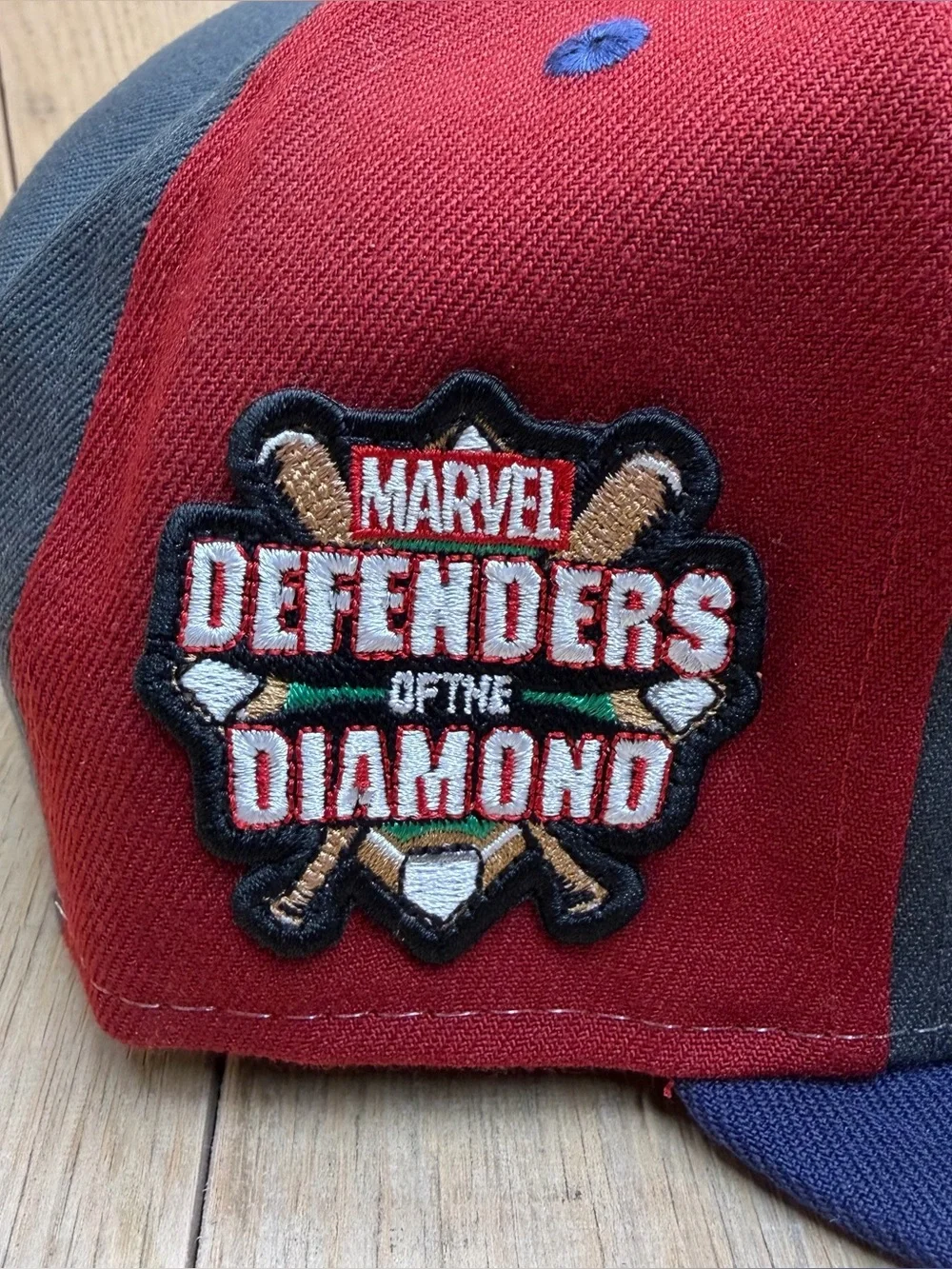Round Rock Express New Era 2024 Marvel Defenders of the Diamond 5950 Size 7 7/8